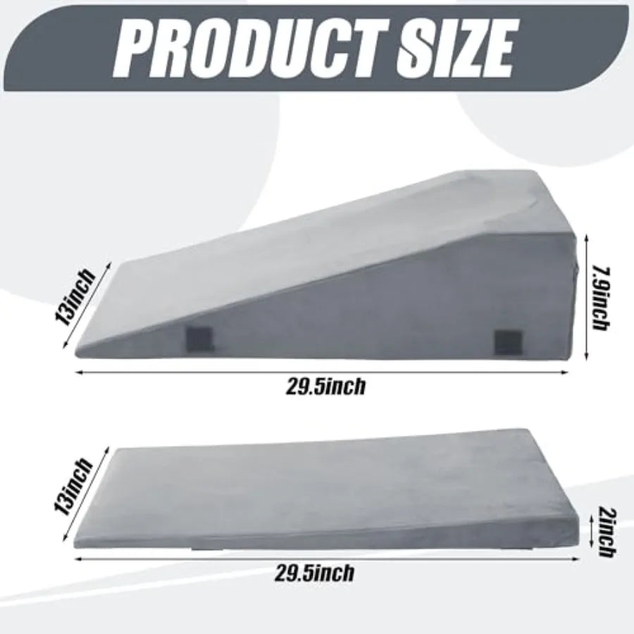 Leg Elevation Pillows for After Surgery, Adjustable Height Knee Surgery Recovery Equipment, Knee Replacement Recovery Aids for