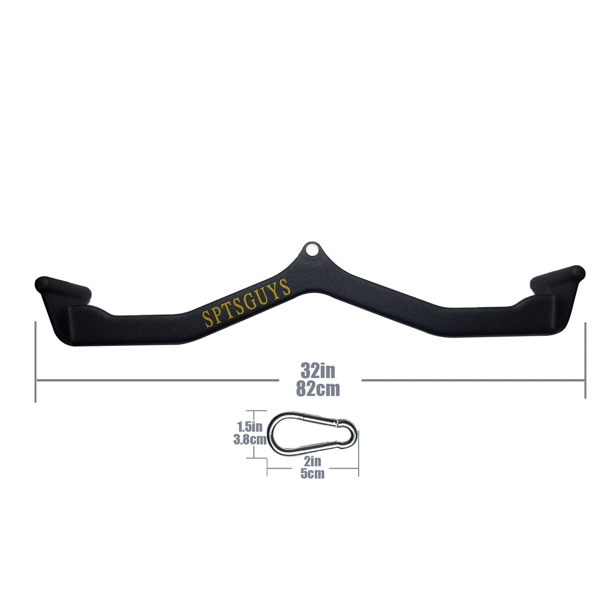 MARSAFIT Lat Pulldown Bar Attachment for Cable Machine Strength Training