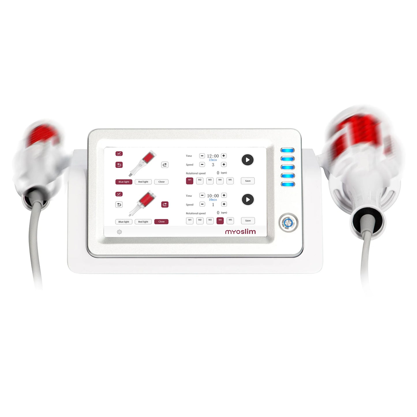 Professional EMS Inner Ball Roller Slimming Massager Machine 360 Rotating Cellulite Reduction Body Sculpting Skin Lifting