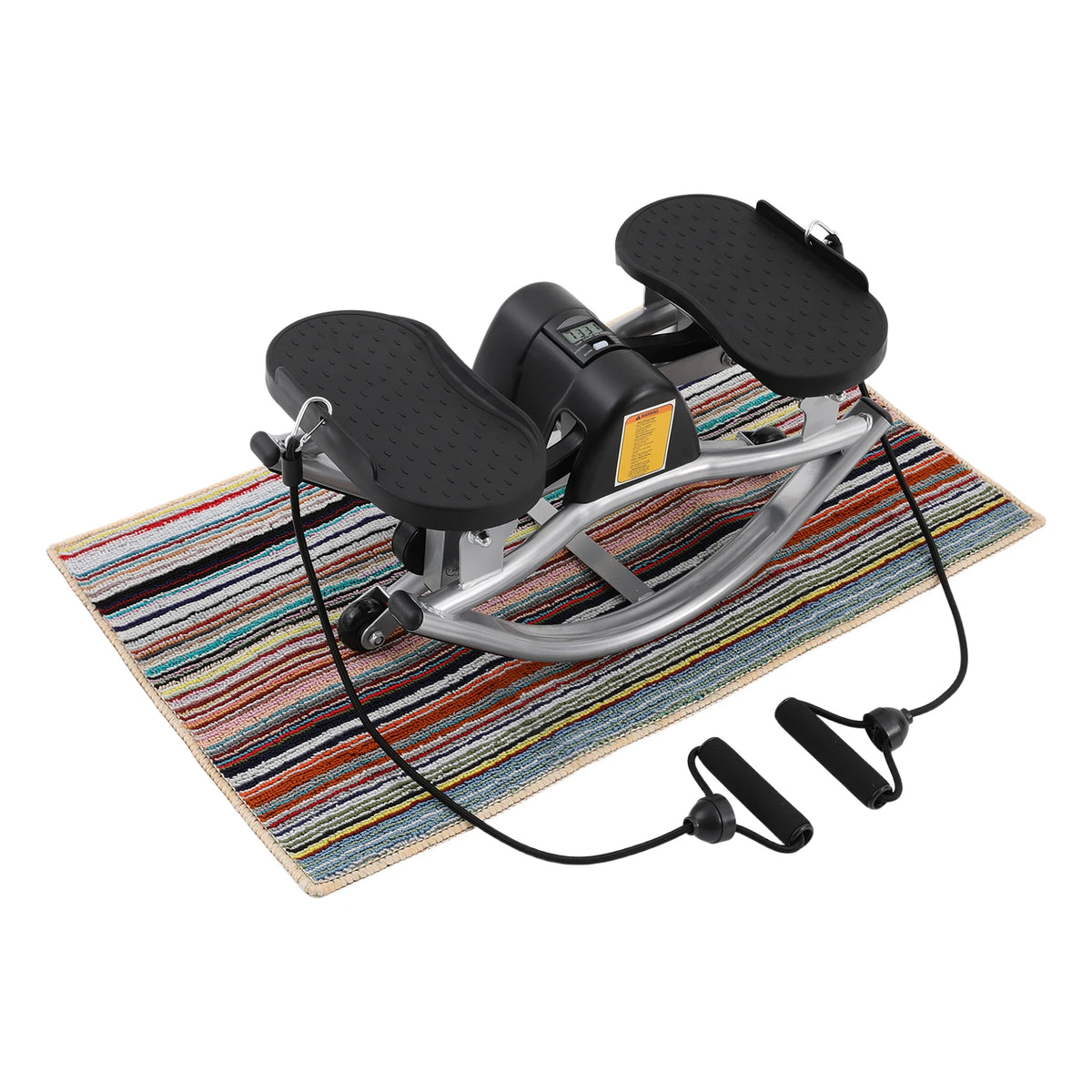 Side To Side Rocking Stepper for Low Impact Home Fitness