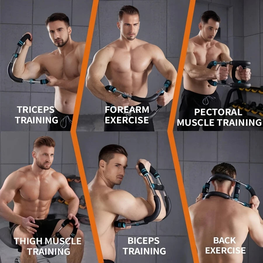 U Shaped Power Twister Bar, Hand Gripper Arm Training Equipment