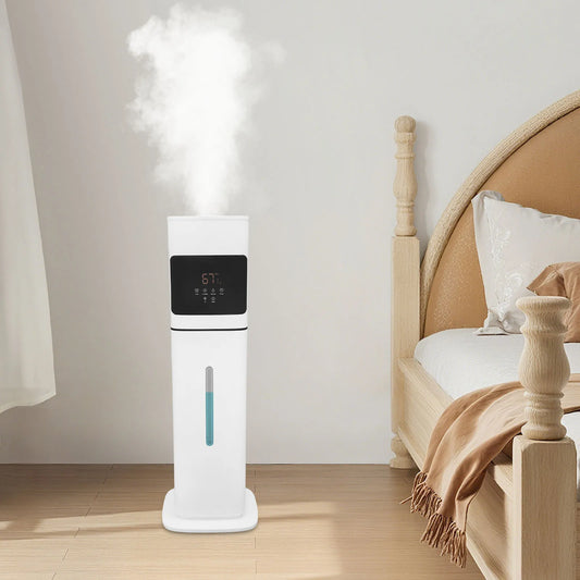 8L/2.11Gal Smart Humidifier with Remote Control Humidifier for Bedroom Large Room 3 Mist Modes for Home Office Plant