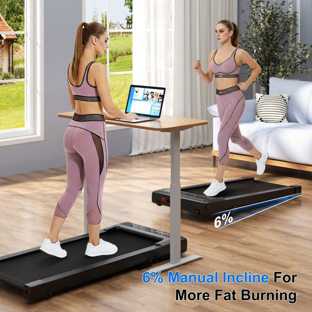 Superun Foldable Treadmill With 6 Percent Incline 2.5HP