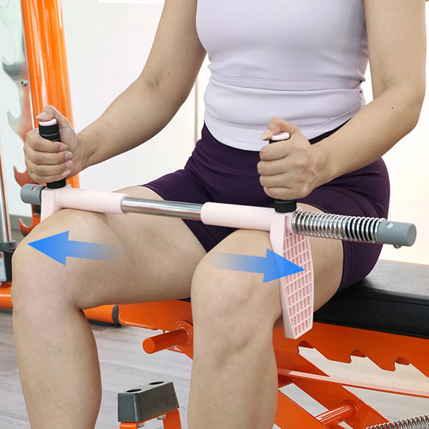 MOJOYCE 2 In 1 Lightweight Leg Exerciser For Arm Thigh Hip Shaping