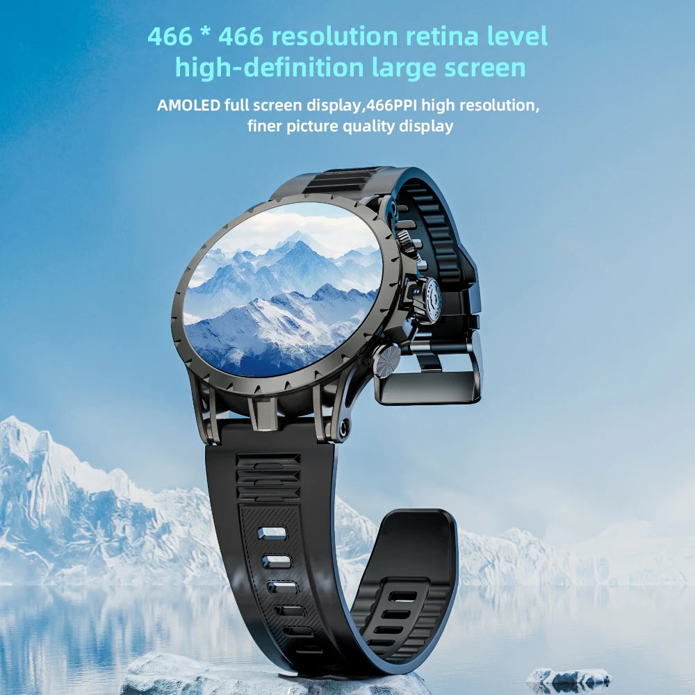 LOKMAT Android Smartwatch Phone With AMOLED Screen And 4G
