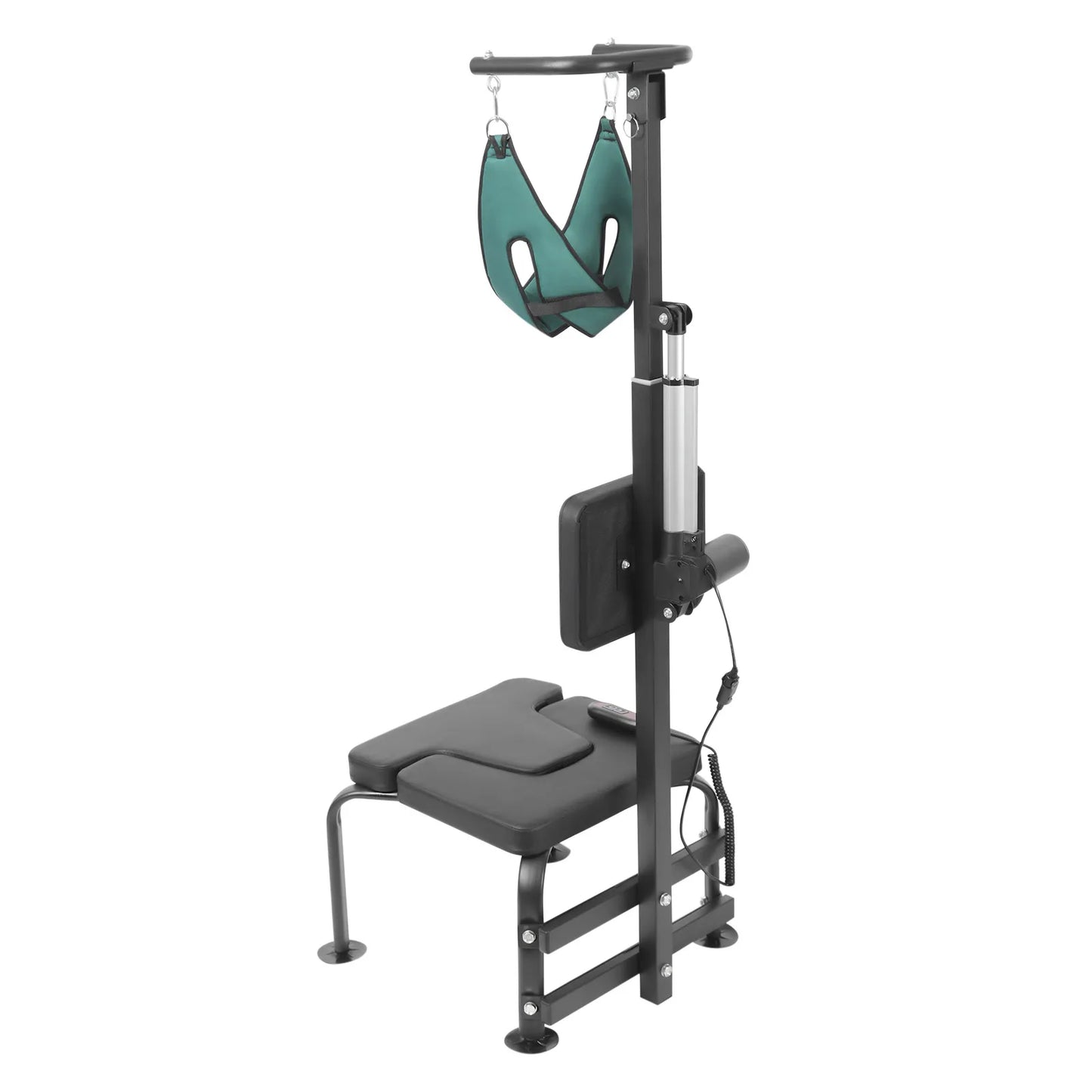 Electric Cervical Traction Device Neck Stretcher with Remote Control 6000N 20cm Lifting Distance for Home Rehabilitation Centers