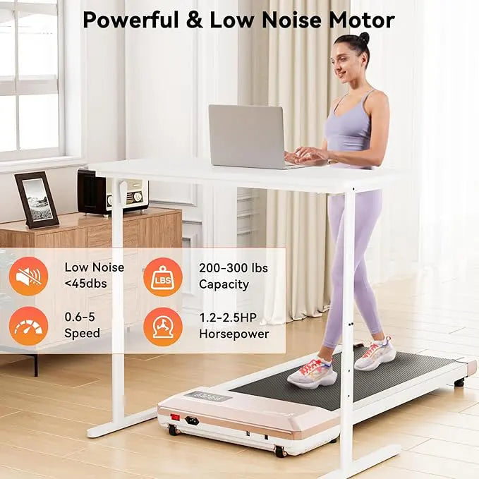 Home/Office 2.5 HP Walking Treadmill,mini, Treadmills for Small Spaces