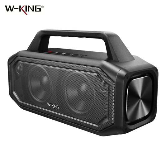 W-KING BT261-2 80W Speakers Bluetooth Wireless, Portable Outdoor Speakers Loud with Bass Boost, IPX6 Waterproof