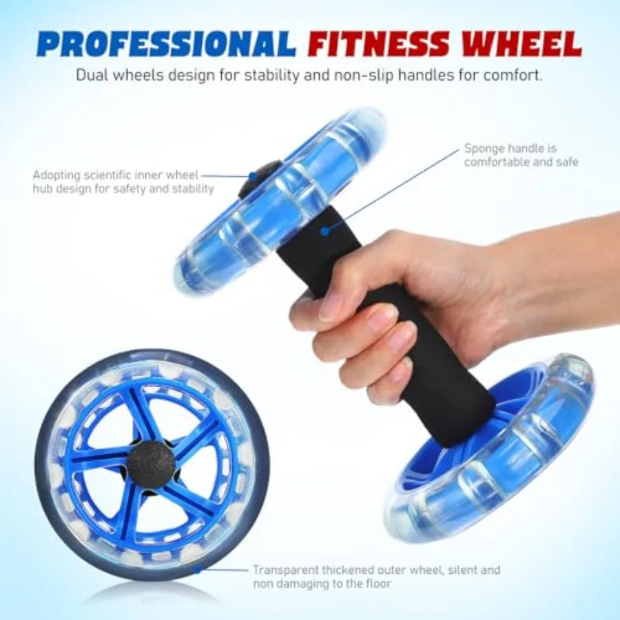 Ab Roller Wheels for Core Strength and Abdominal Workout