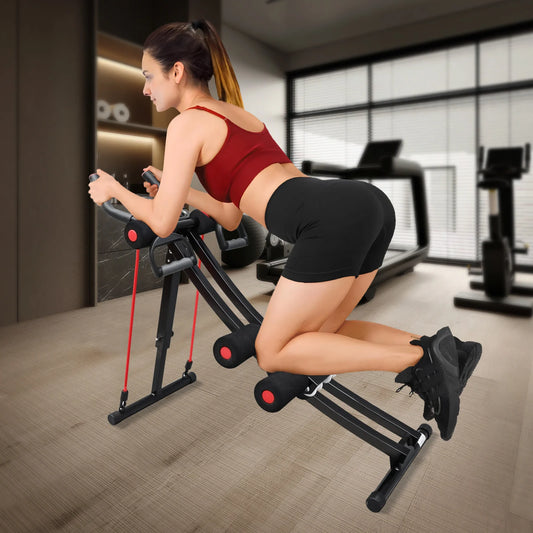 Foldable Ab Machine for Home Gym Core Training