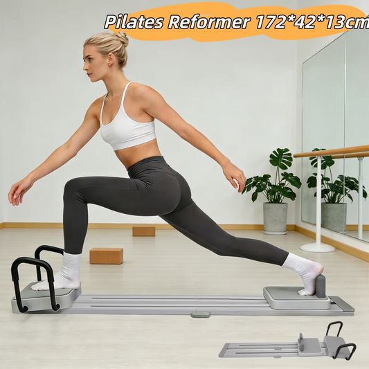Multifunctional Pilates Reformer Board With Extended Track