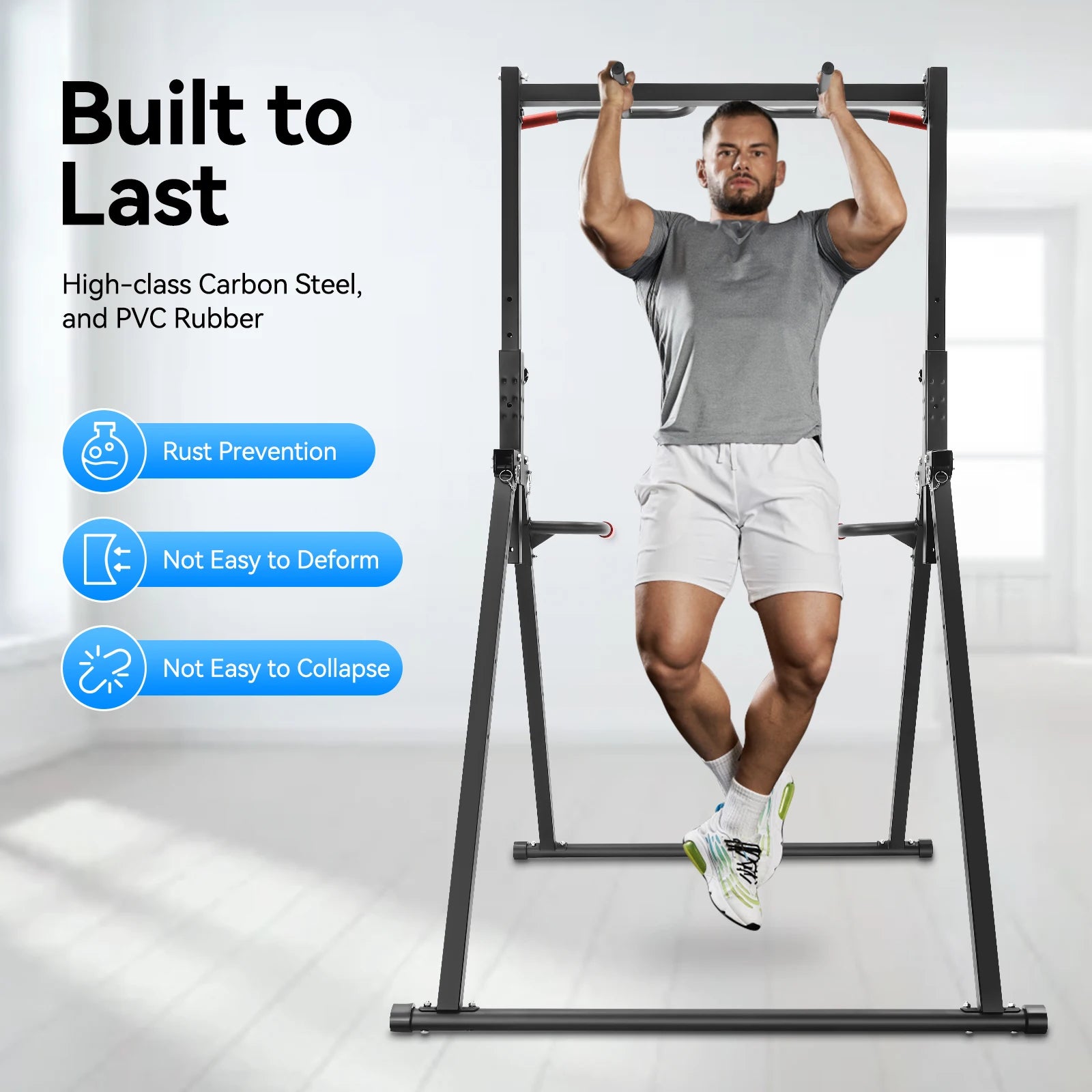 Adjustable Power Tower Home Gym for strength training