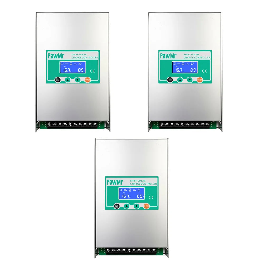 PowMr MPPT Solar Charge Controller Off Grid Battery Regulator