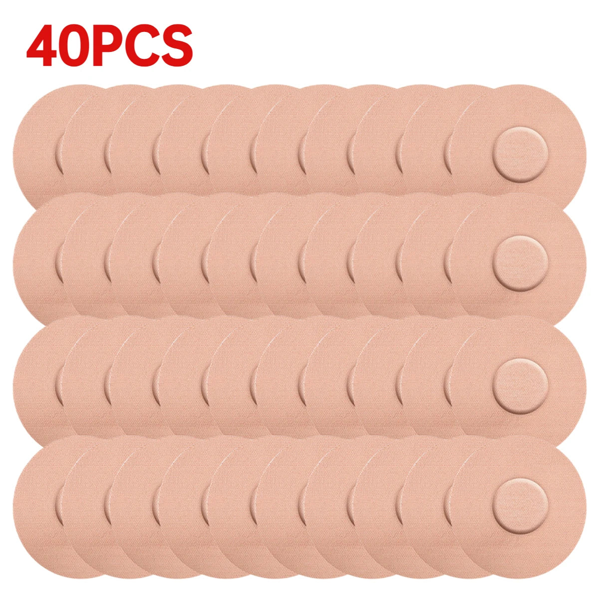 40/30/20/10PCS Freestyle Libre Patches Sports Sensor Stickers Breathable Waterproof Adhesive Patches Overpatch Tape for Climbing