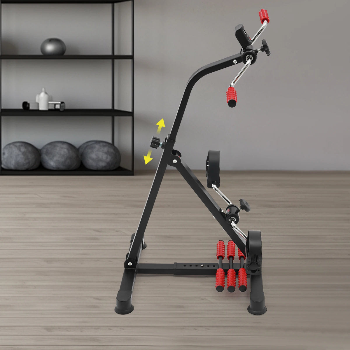 Pedal Exerciser Bike With Monitor For Convenient Home Fitness Training