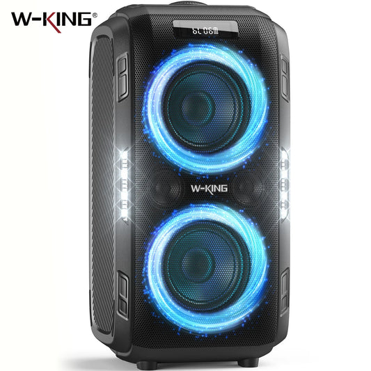 W-KING PEAK Large Bluetooth Speaker Big Party Boombox Portable Speaker Wireless