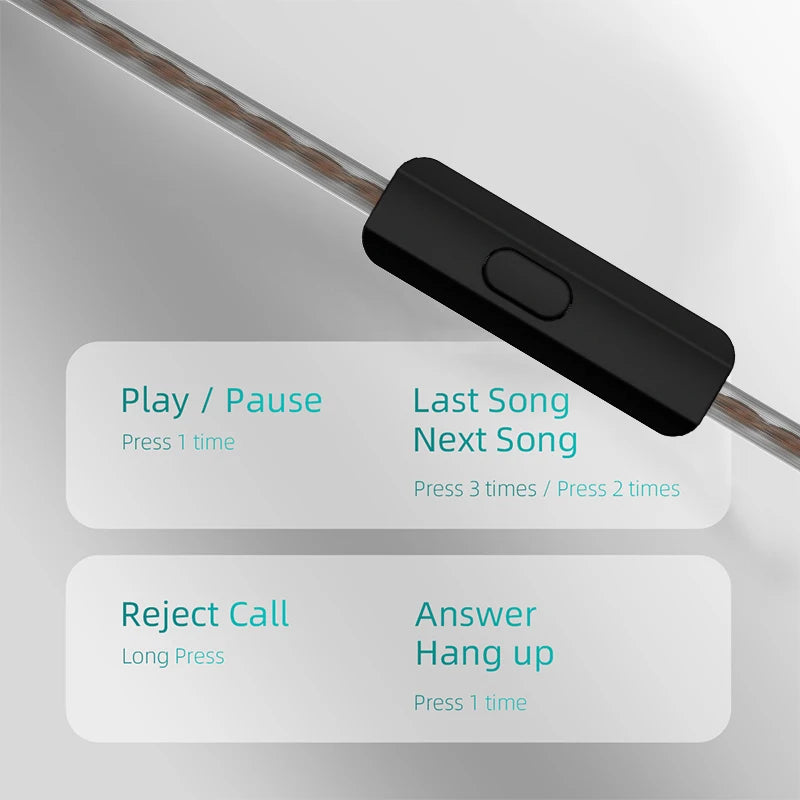 KZ EDX PRO 10mm Dual HiFi Earphones