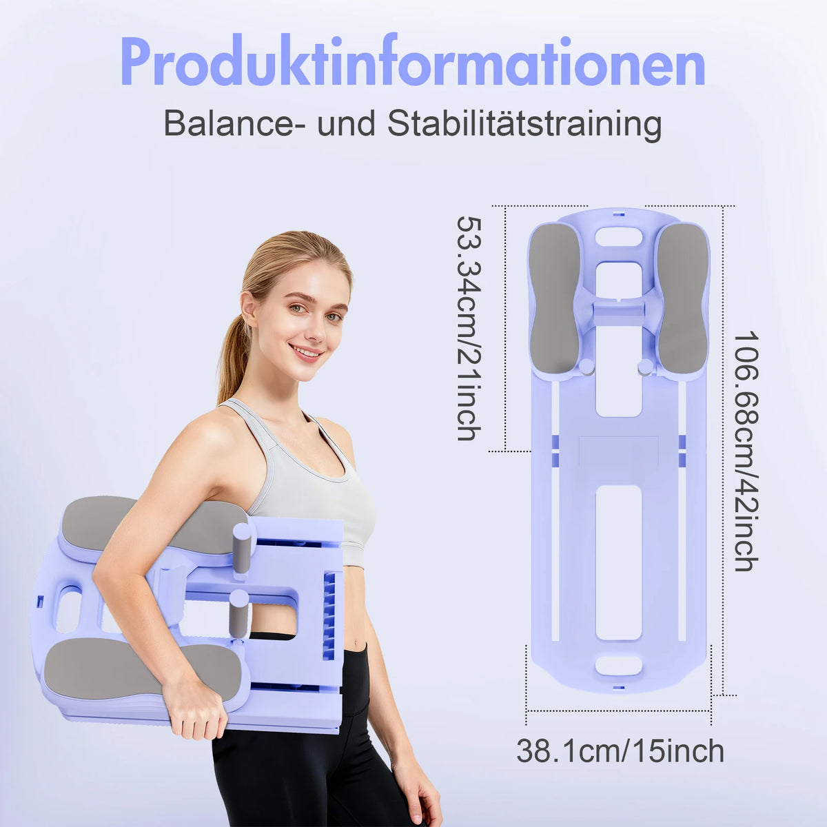 Foldable Pilates Ab Board 5 In 1 Core Training Equipment