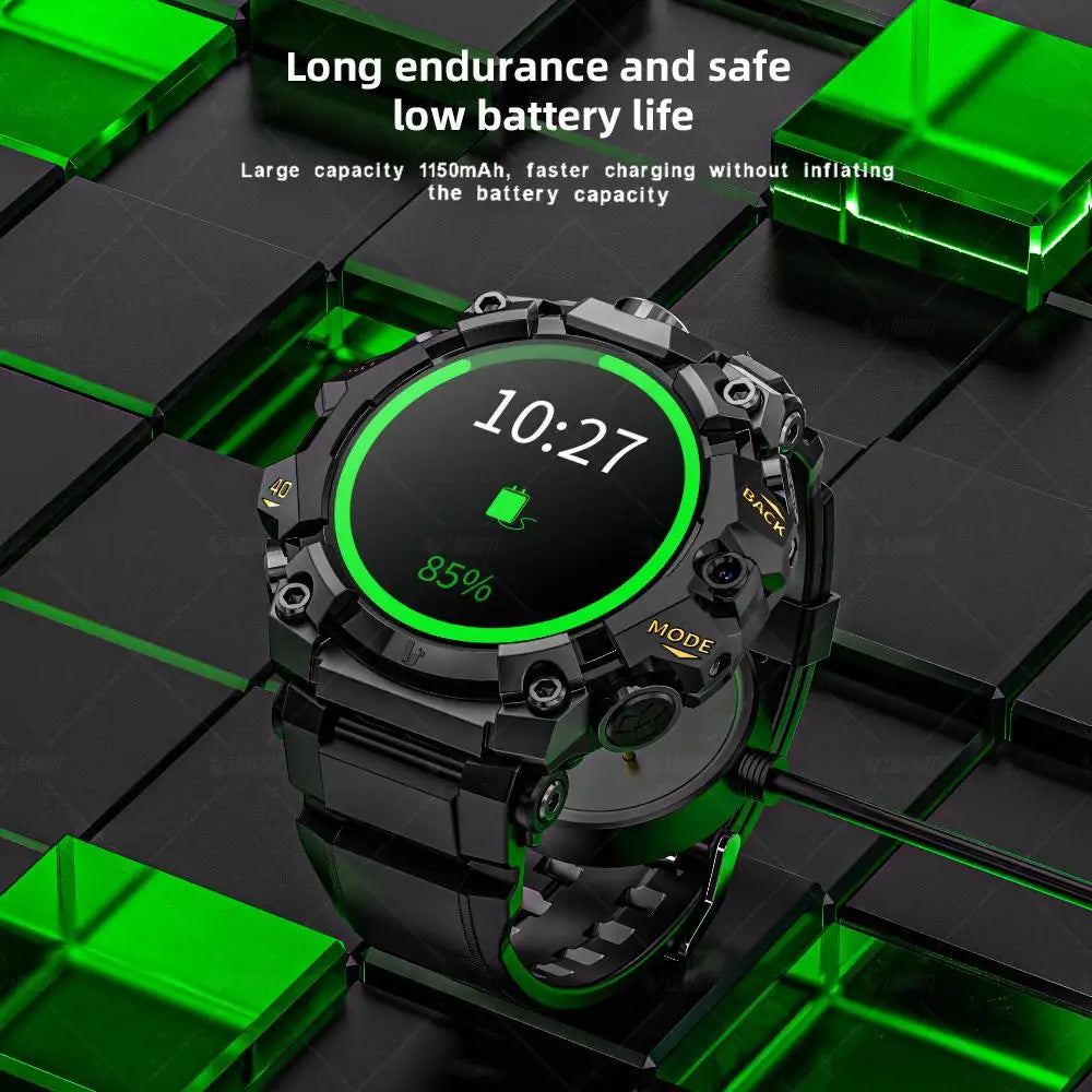 Lokmat Appllp 2 Pro Rugged Android Smartwatch 4G Dual Camera