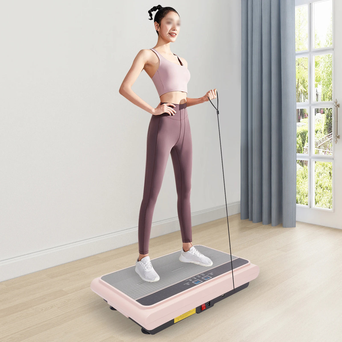 Whole Body Vibration Plate Machine for Fitness and Muscle Relaxation