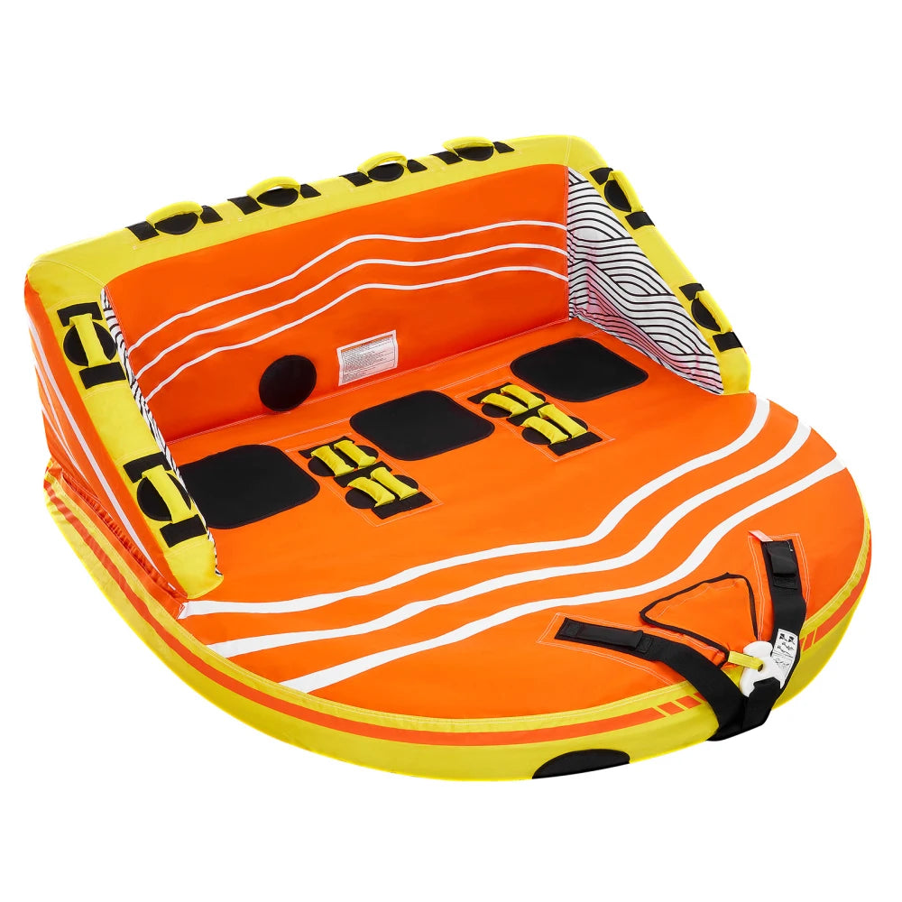 Towable Inflatable Boat With UV Resistant Build And Foldable Quick Inflation
