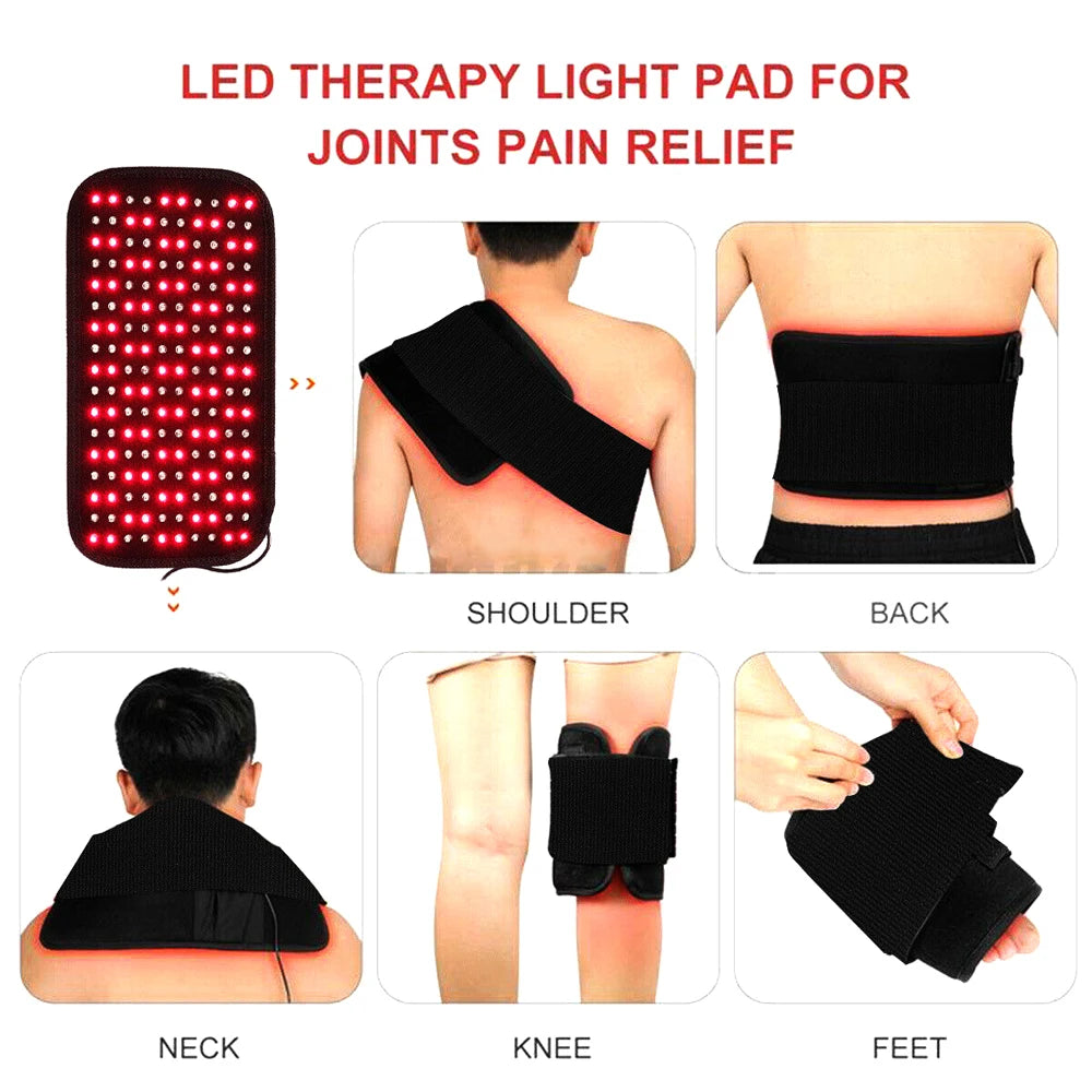 Portable Infrared Heat Pad For Full Body Pain Relief