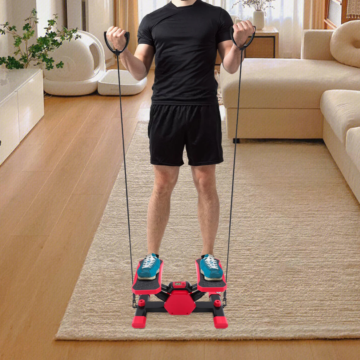 Portable Pedal Exerciser for Indoor Fitness and Leg Training