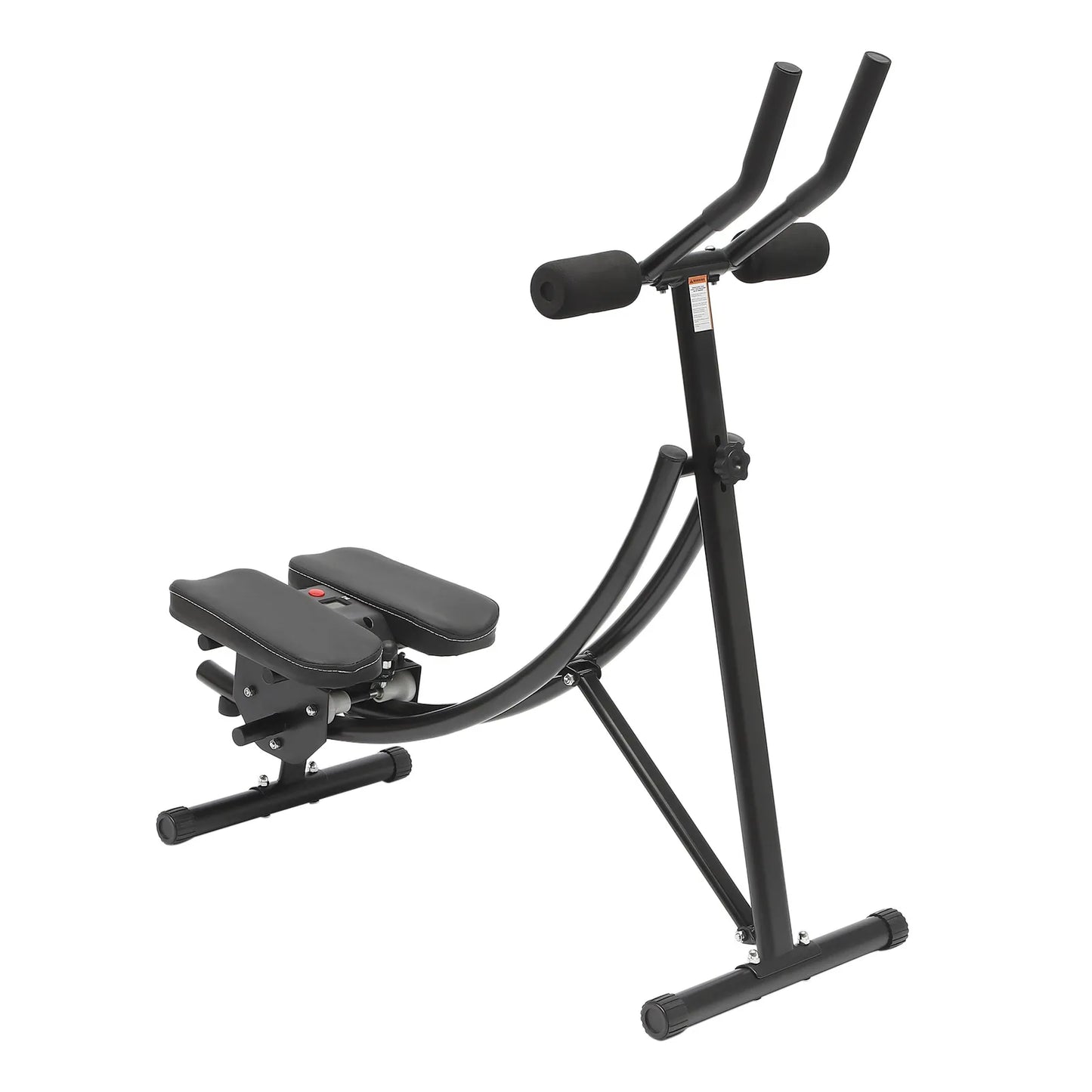 Foldable Abdominal Machine With LED Display 3 Gears Rotation