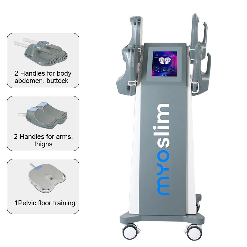 EMS Body Sculpt Muscle Building Machine MYOslim Fat Burning Abdominal Sculpting 6500W Weight Lose Muscle Machine