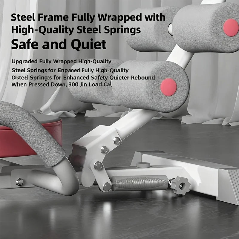 MBB Foldable Abdominal Exercise Equipment With Spring Assisted Sit Up