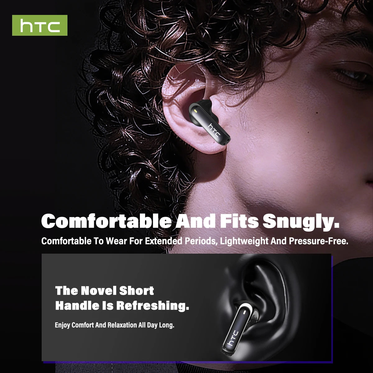 HTC NE70 Wireless Bluetooth Headphones ANC