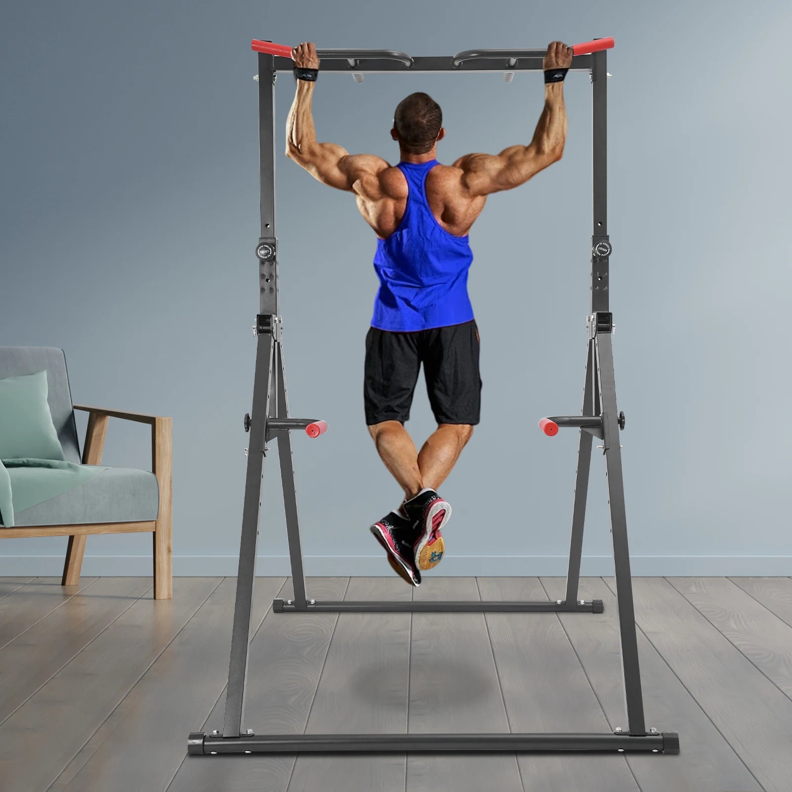 Adjustable Power Tower Home Gym for strength training