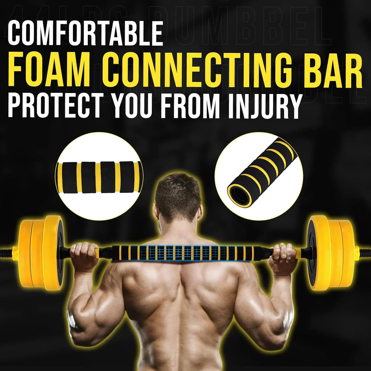 Adjustable Dumbbell Set for Strength Training and Home Workouts
