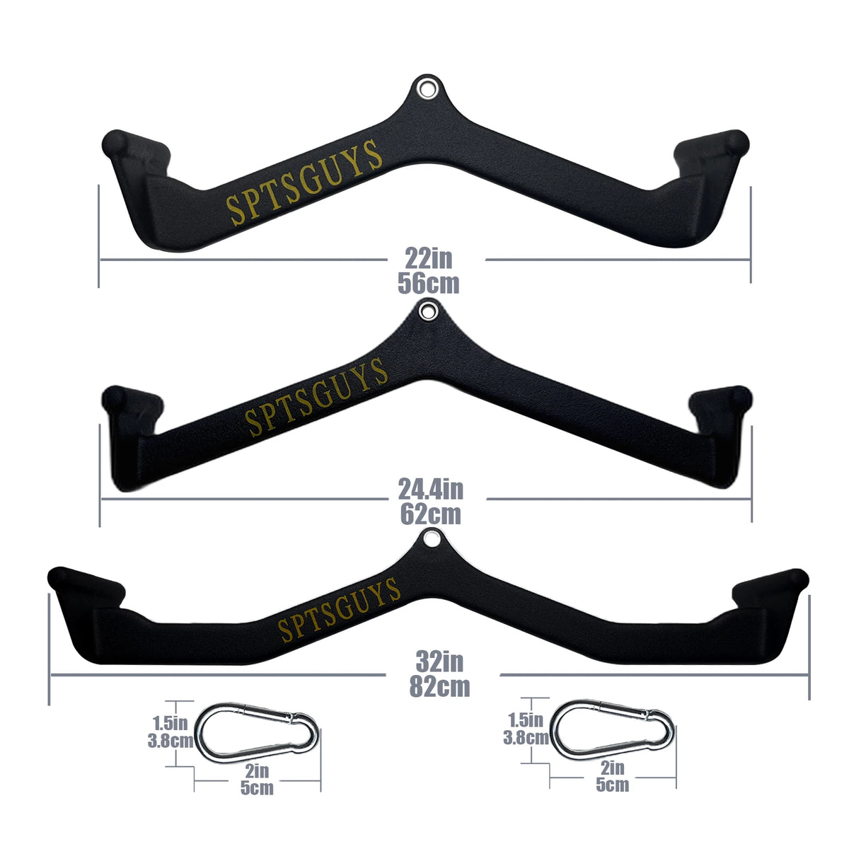 MARSAFIT Lat Pulldown Bar Attachment for Cable Machine Strength Training