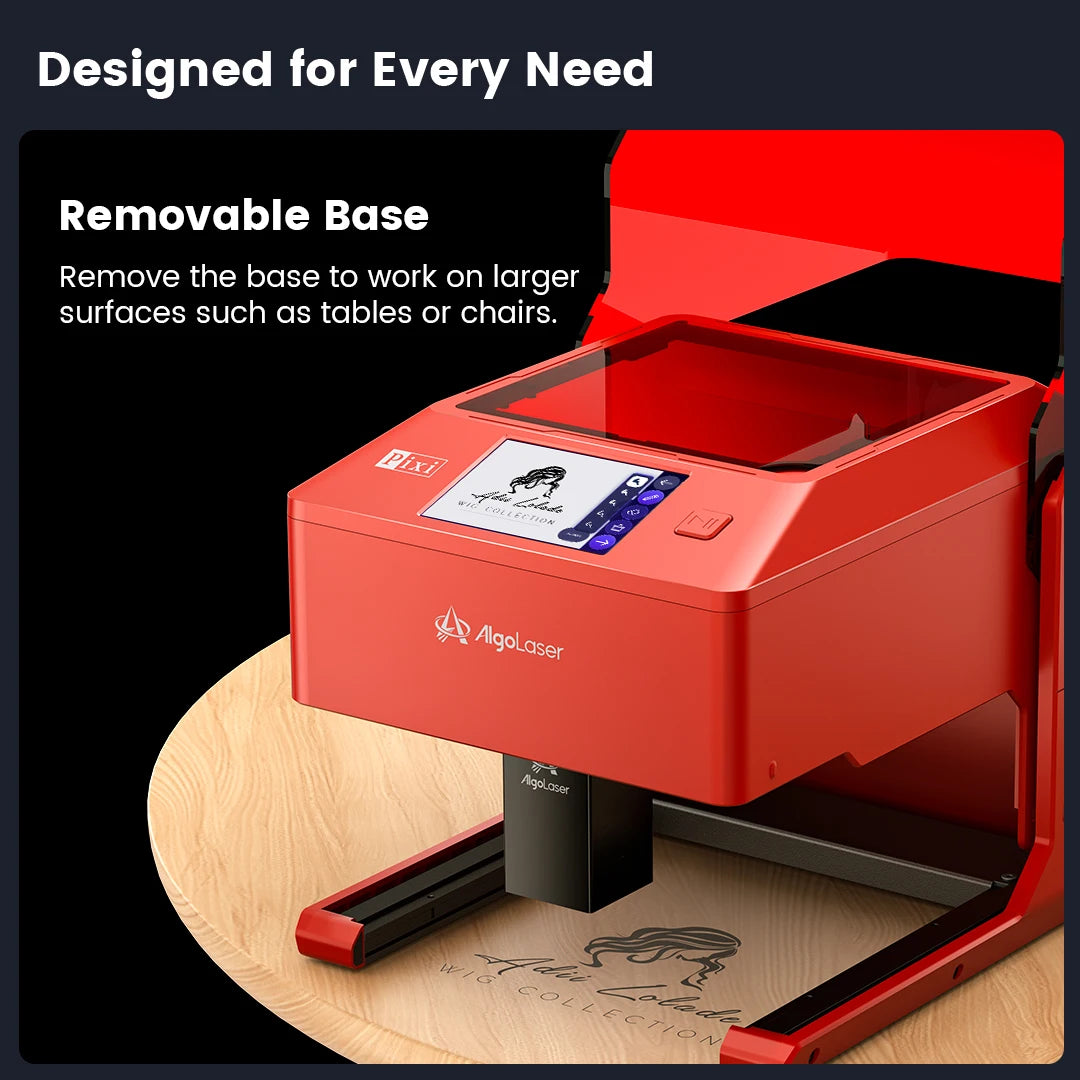 AlgoLaser PIXI Laser"Touch Screen Business Engraving Machine