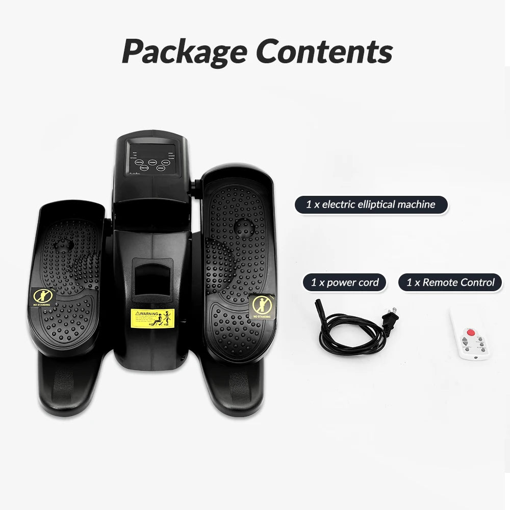 Gamewiu Under Desk Elliptical Pedal Exerciser Multifunction Mini Trainer