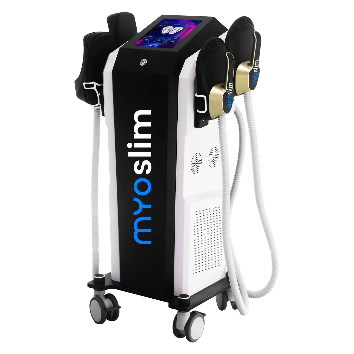 Portable Myoslim Neo EMS Slimming Machine Electromagnetic Muscle Stimulate Fat Burn Body Shaping Muscle Build Beauty Equipment.
