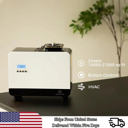 30000 Feet Namste Aroma Diffuser 800ML Capacity Essential Oil, Air Purifier Metal Body