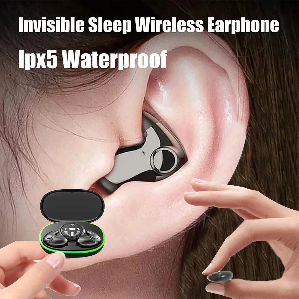 SHUKE Invisible Sleep Earphones Bluetooth 5.3