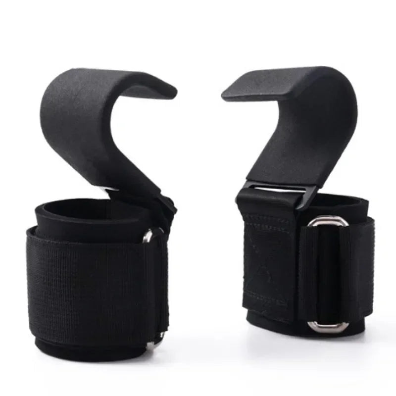 Weight Lifting Hooks Non-Slip Straps for Deadlift