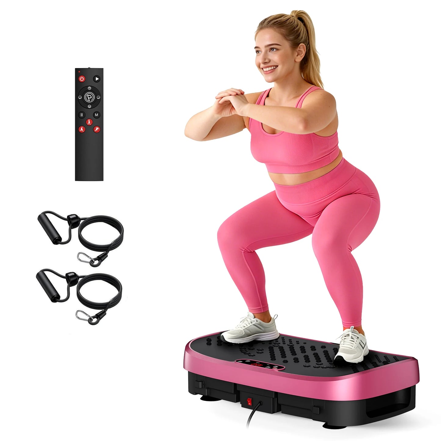 Vibration Plate Exercise Machine With 120 Levels And Quiet Operation