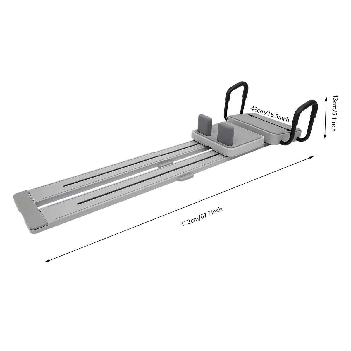 Multifunctional Pilates Reformer Board With Extended Track