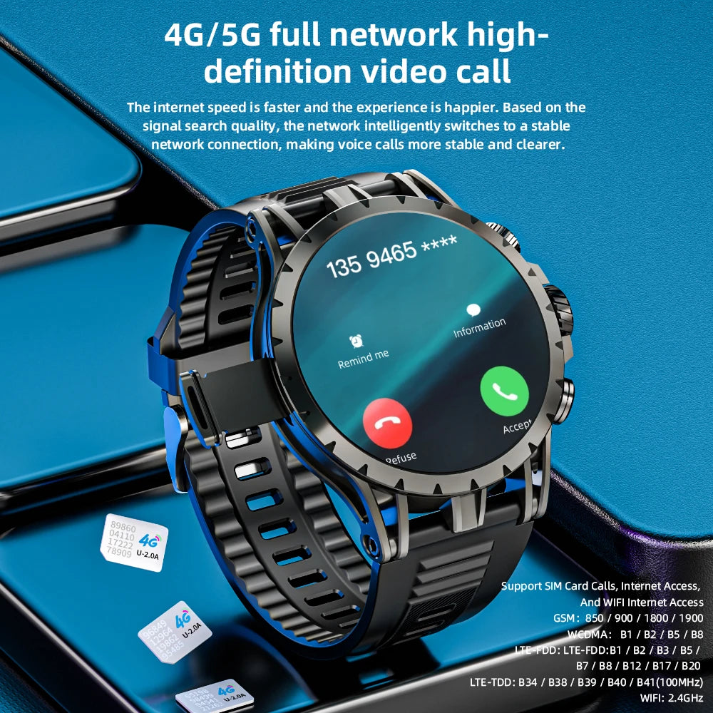 LOKMAT Android Smartwatch Phone With AMOLED Screen And 4G