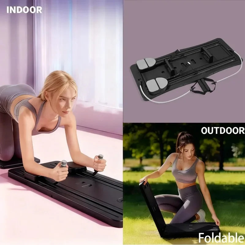 Foldable Pilates Board Core Trainer for Full Body Workouts