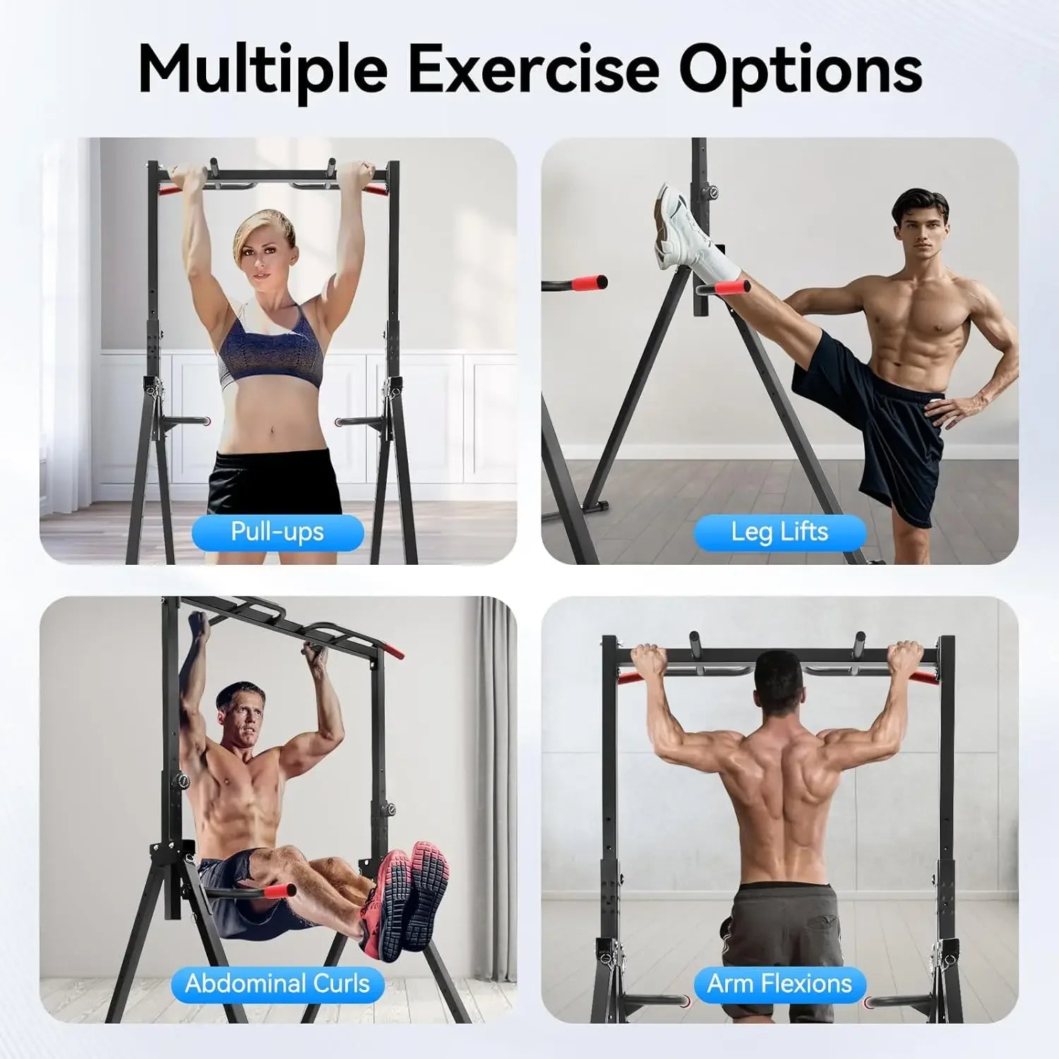 Adjustable Power Tower Home Gym for strength training