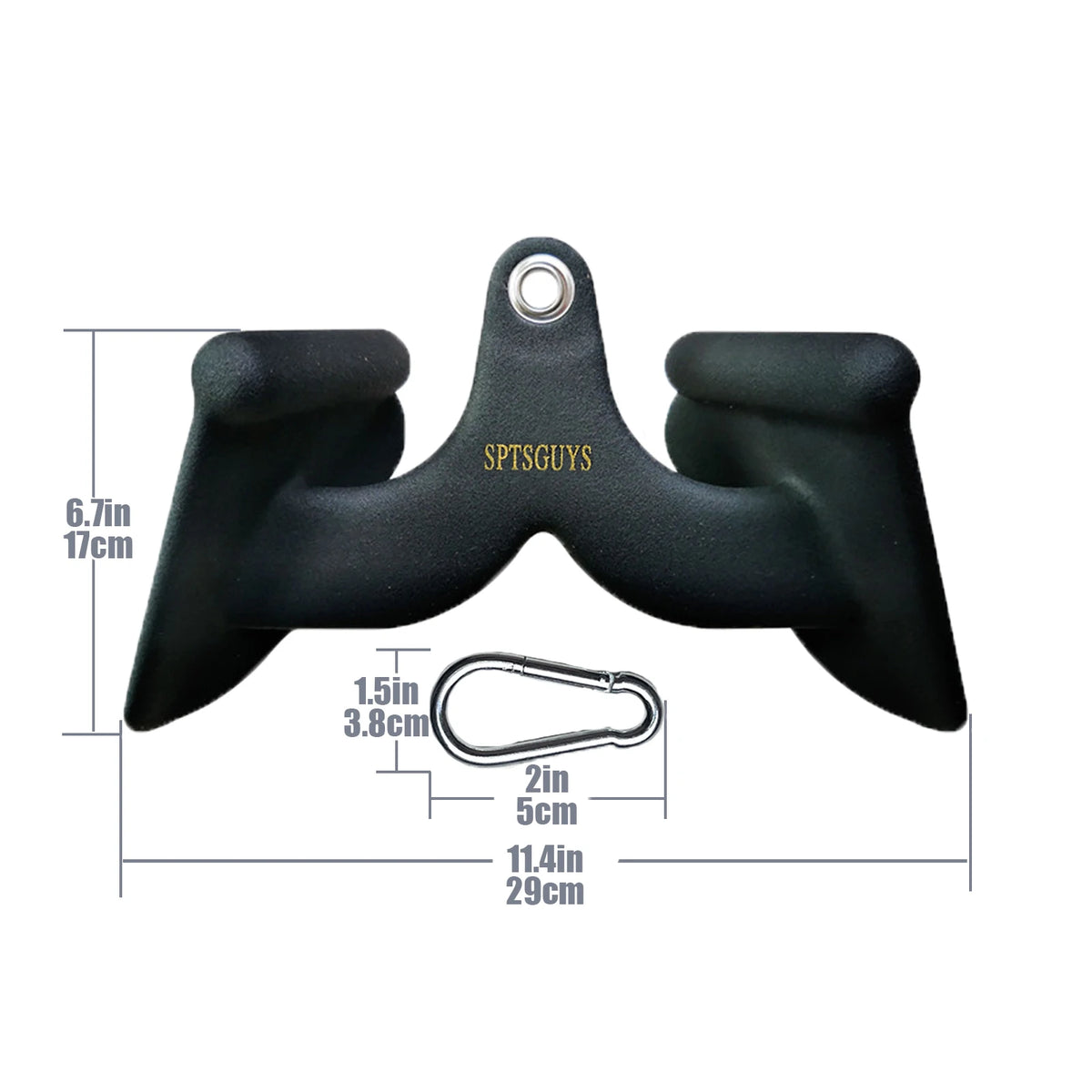 MARSAFIT Lat Pulldown Bar Attachment for Cable Machine Strength Training