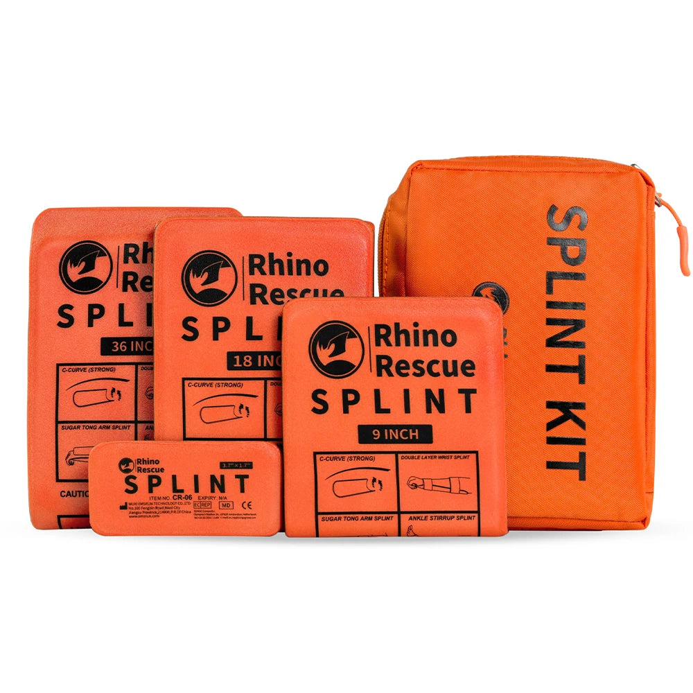 Rhino Rescue Splint Kit Reusable First Aid Medical Tactical