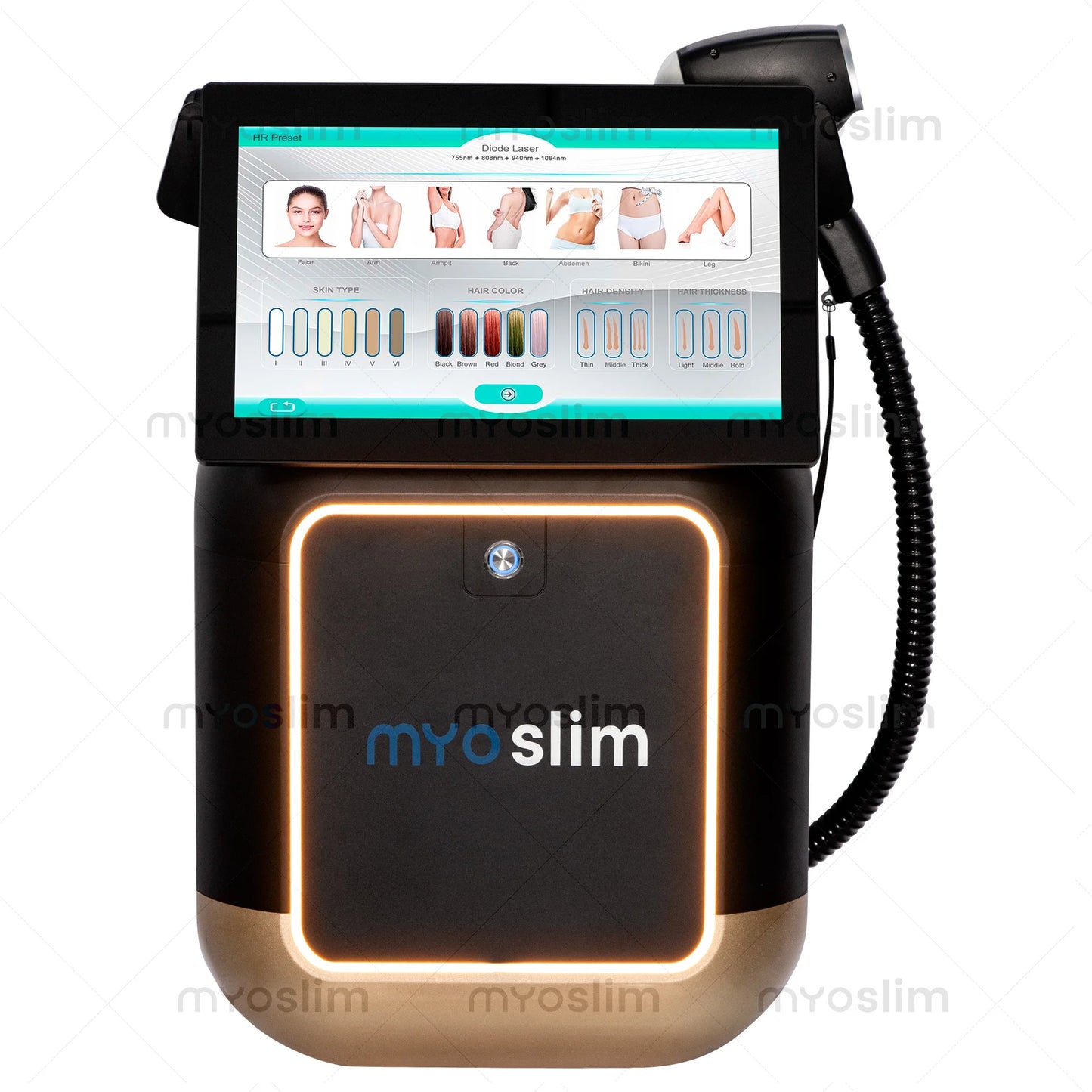 5000W FAC Diode Hair Removal 755 808 940 1064nm Soprano Painless Permanent Hair Removal CE Certified Alexandrite Device