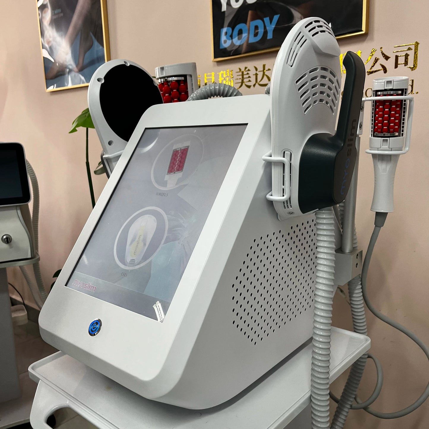 MYOSLIM 360 Degree Vacuum Massage Machine For Cellulite And Slimming