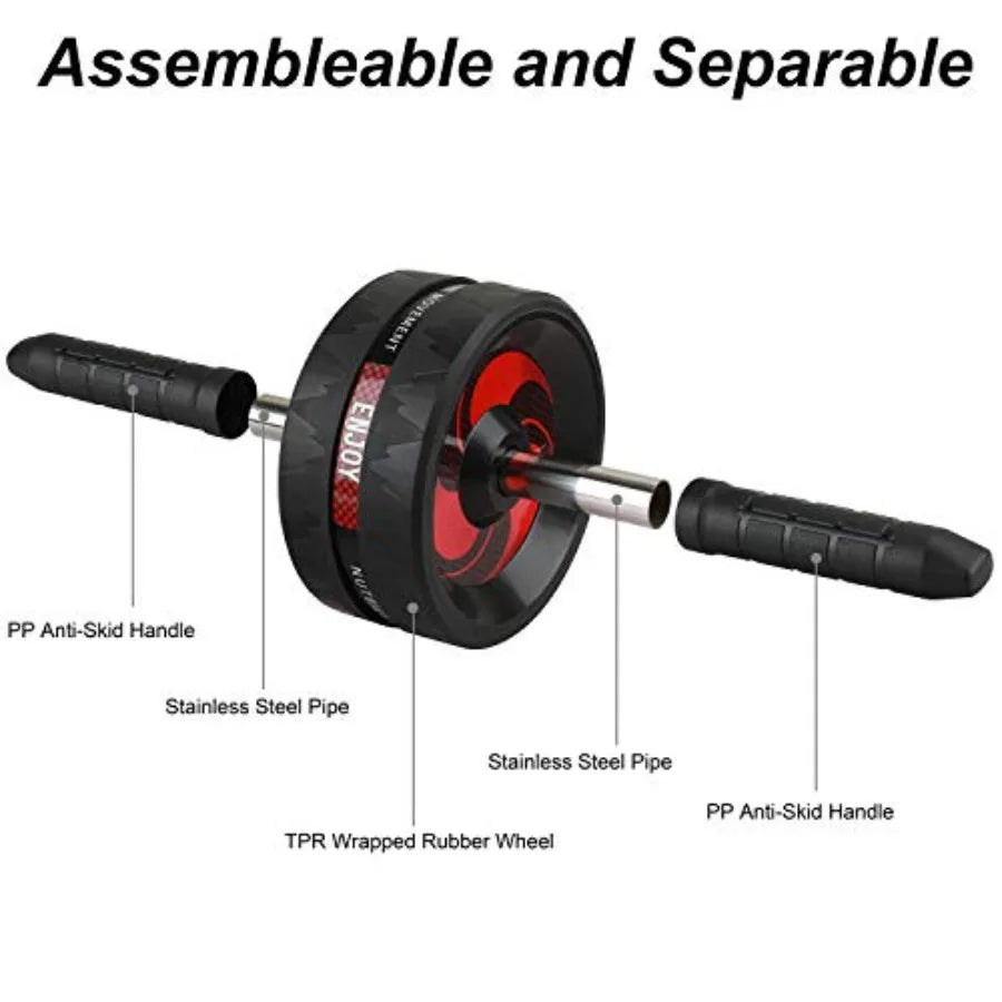 Abdominal Roller Wheel Muscle Trainer for Arms Back and Core